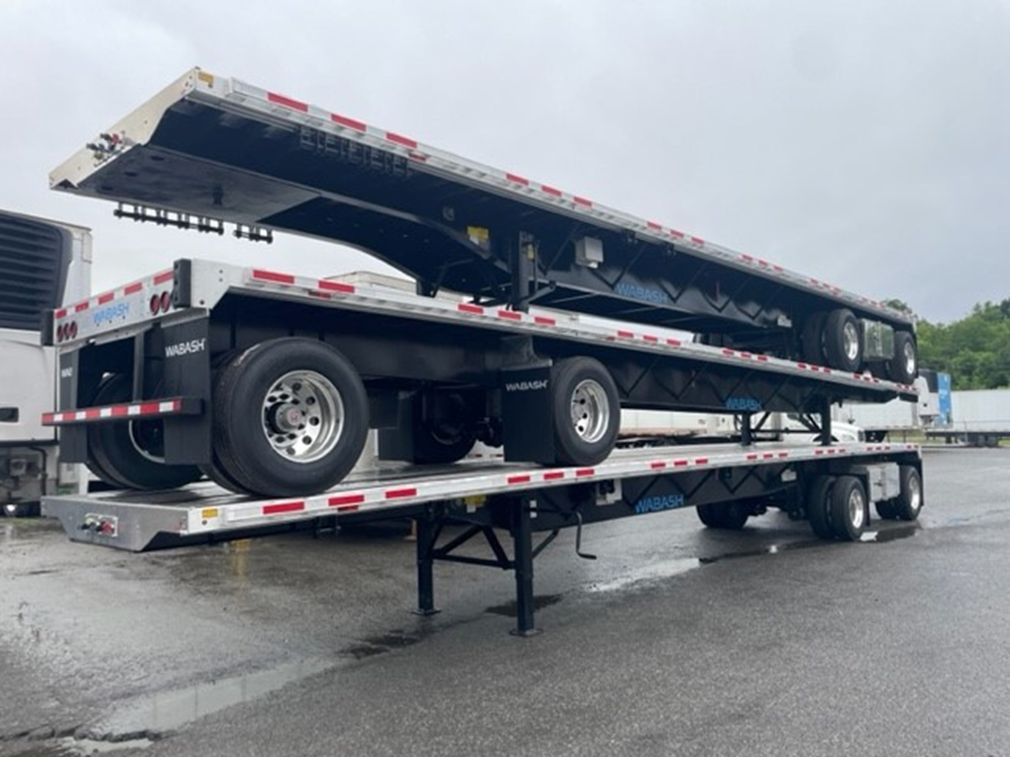 2024 WABASH COMBO FLATBED Excel Trailers